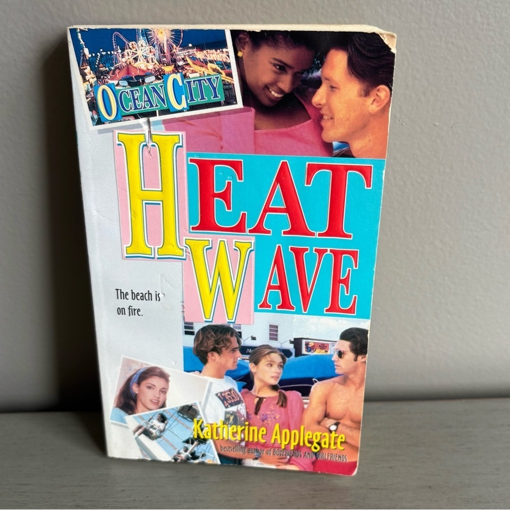 Ocean City's HEAT WAVE by Katherine Applegate MM Paperback Harper YA 1st Print